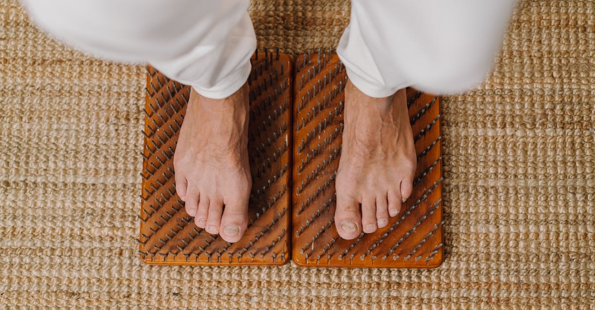 Les bienfaits d’un tapis d’acupression : comment l’utiliser pour votre bien-être