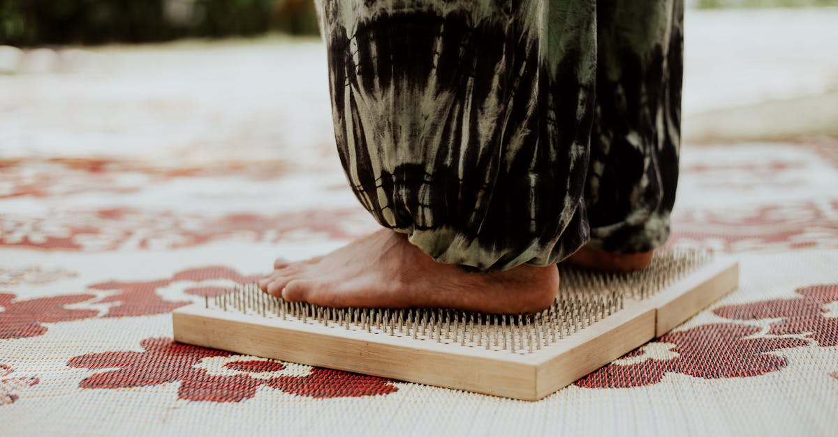 Découvrez les bienfaits du tapis d’acupression